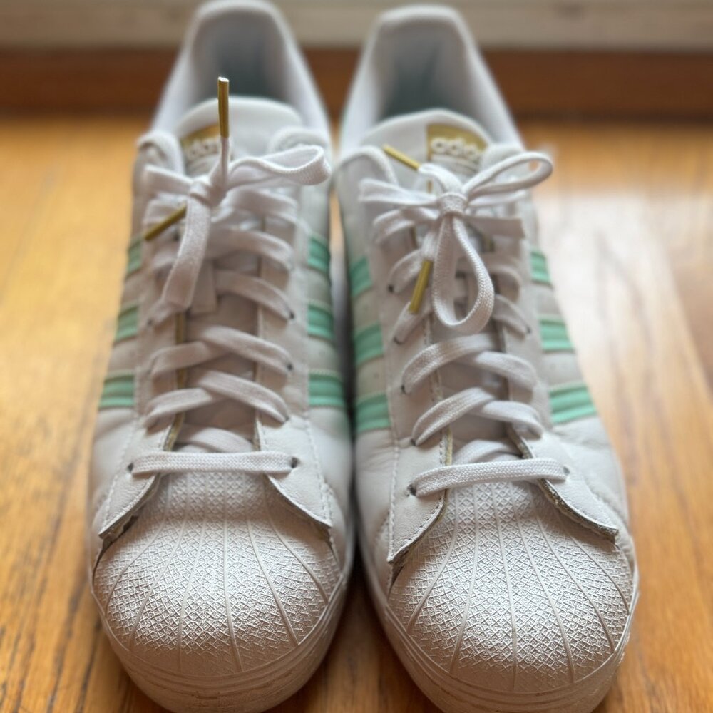 Adidas Superstars - Teal